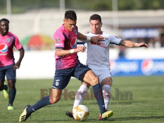 Olimpia sorprende en Comayagua y le gana el clásico 1-2 a Motagua