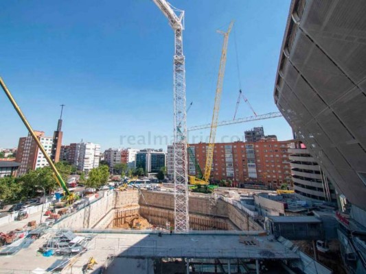 FOTOS: Así avanza la construcción del nuevo Santiago Bernabéu