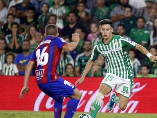 Real Betis y Eibar empatan 1 a 1 en la liga española de fútbol