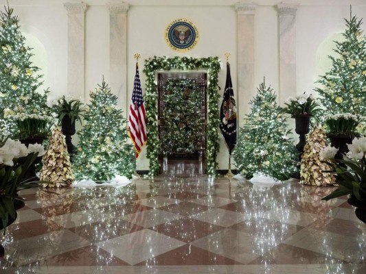 FOTOS: La espectacular decoración de Navidad en la Casa Blanca