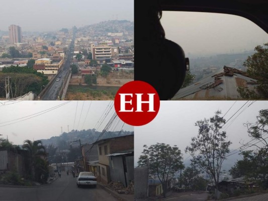 FOTOS: Capitalinos ahogados por el humo de los incendios, sin agua y confinados