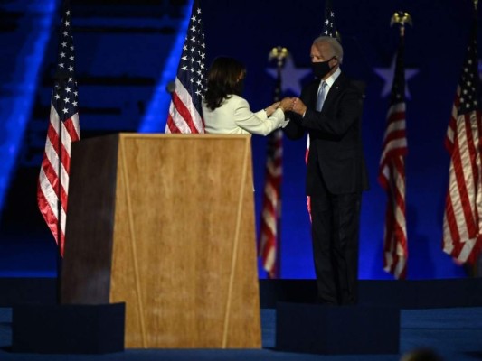 Las primeras imágenes de Joe Biden como presidente electo de EEUU