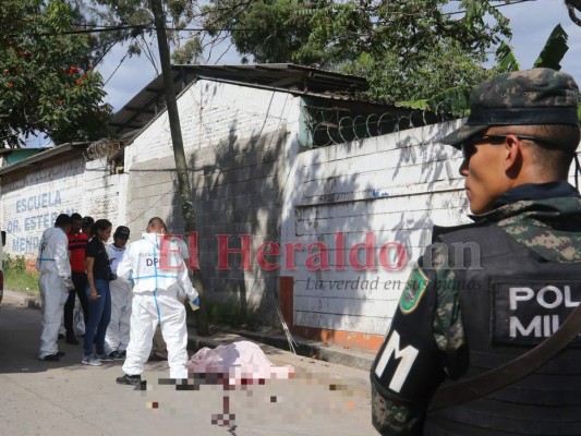 Matan a un hombre cerca de un centro educativo de la colonia Kennedy