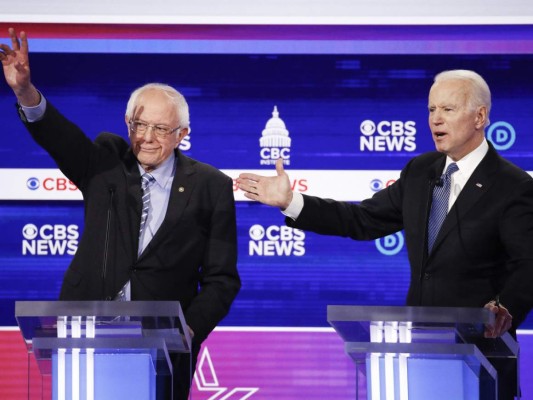 Biden y Sanders sostendrán un muy esperado debate directo&nbsp;