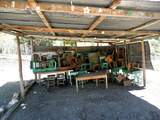 En galeras reciben clases