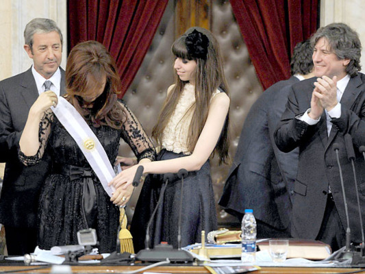 Cristina Kirchner asume su segundo mandato