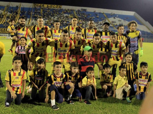 Marathón le ganó 1-0 al Real España en el primer partido de semifinales jugado en el estadio Morazán
