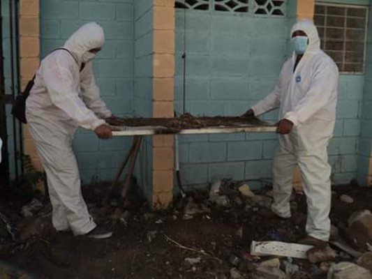 Encuentran dos cuerpos enterrados en Renaciendo