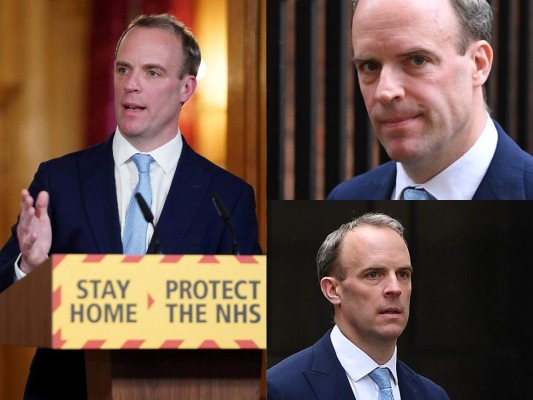 Dominic Raab, jefe de diplomacia británica que sustituye a Boris Johnson
