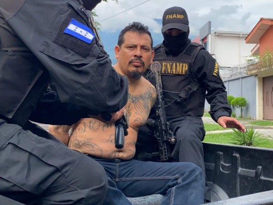 Capturan en Cortés a 'El Reliquia', peligroso cabecilla de la Mara Salvatrucha