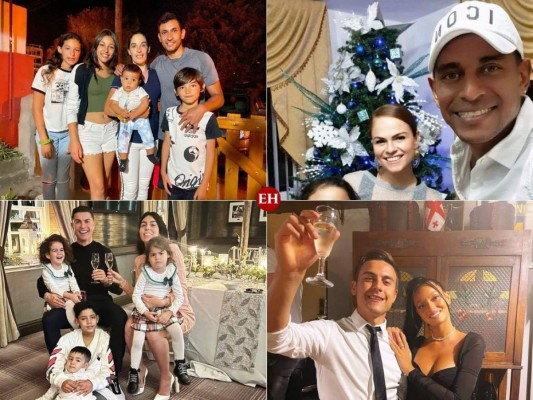 Así celebraron el Año Nuevo algunos jugadores de Honduras y el mundo