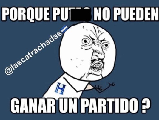 Decepción y enojo, los memes que dejó la derrota de Honduras ante Costa Rica