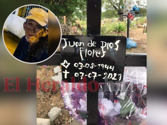 Hallamos la tumba de Juan Flores, indigente que presuntamente murió atacado por italiano