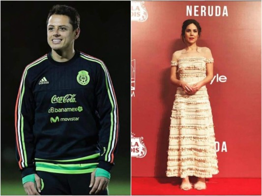 Captan a Chicharito Hernández y Camila Sodi en pleno romance