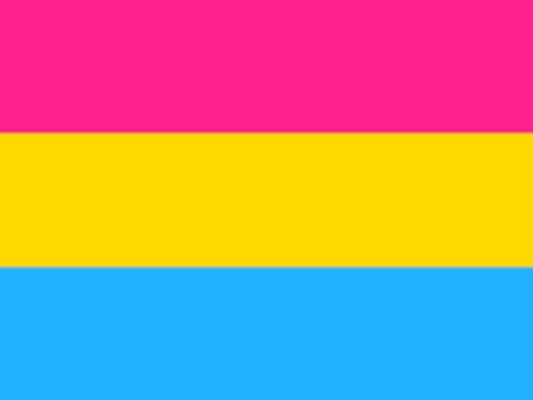 Esta es la bandera que identifica el movimiento pansexual. Foto: Wikipedia