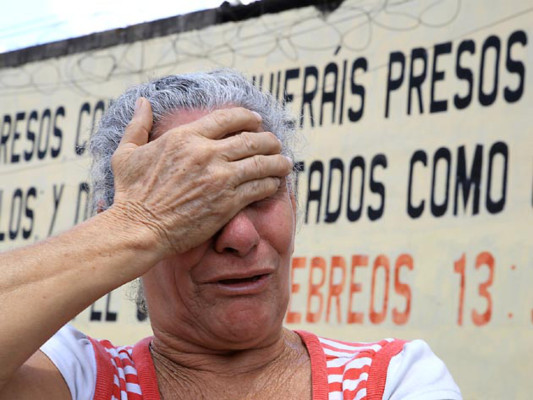 Terror en el centro penal de San Pedro Sula: 13 reos muertos