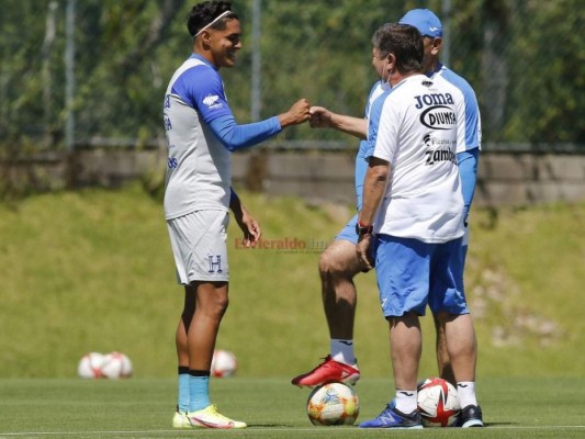 En imágenes: Así fue el primer entrenamiento de Honduras al mando del 'Bolillo' Gómez