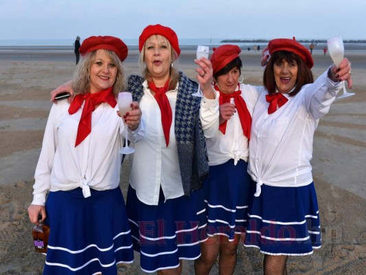 FOTOS: El mundo entró en 2020 con un estallido de júbilo