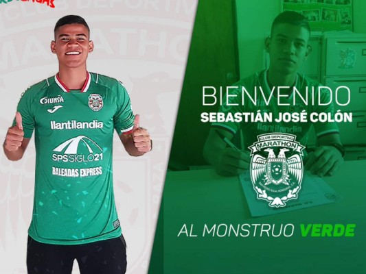 Marathón ficha al delantero colombiano Sebastián José Colón