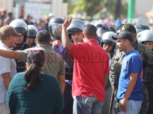 FOTOS: Así se vive el paro de transporte en la colonia Loarque, al sur de la capital de Honduras