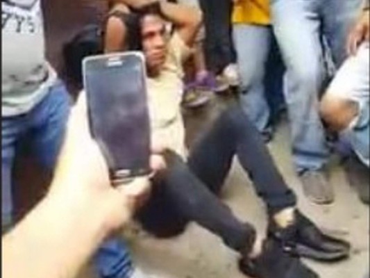 Ladrón se salva de ser linchado por varias personas en Danlí