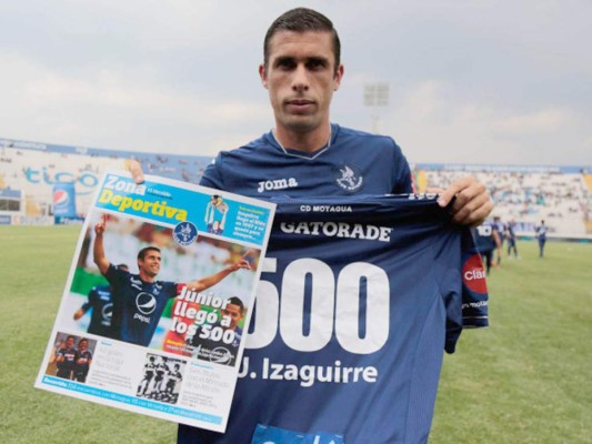 Júnior Izaguirre: Es un orgullo para mí llegar a los 500 partidos