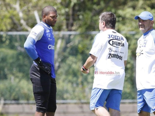 En imágenes: Así fue el primer entrenamiento de Honduras al mando del 'Bolillo' Gómez