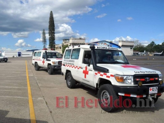 Así fue el traslado a Tegucigalpa de los heridos tras el voraz incendio en Guanaja