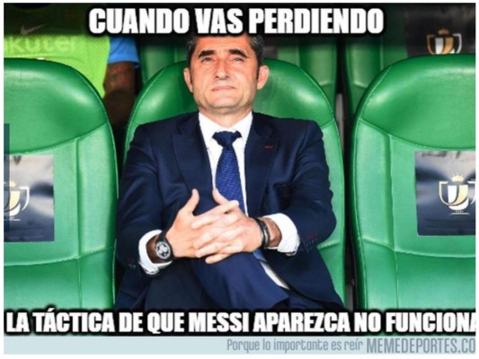 Los memes que dejó la derrota del Barcelona ante Valencia por la Copa del Rey