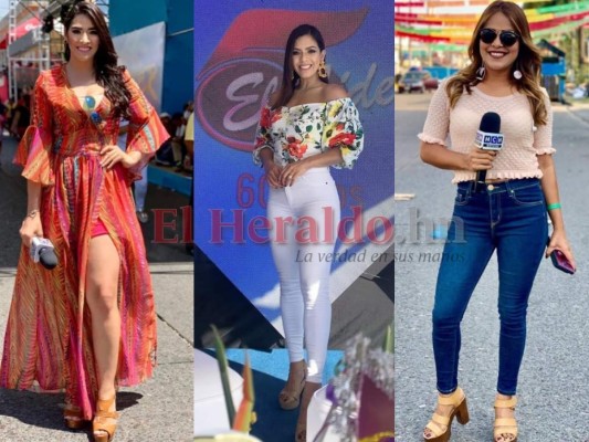 Presentadoras hondureñas que deslumbraron en el carnaval de La Ceiba este 2019