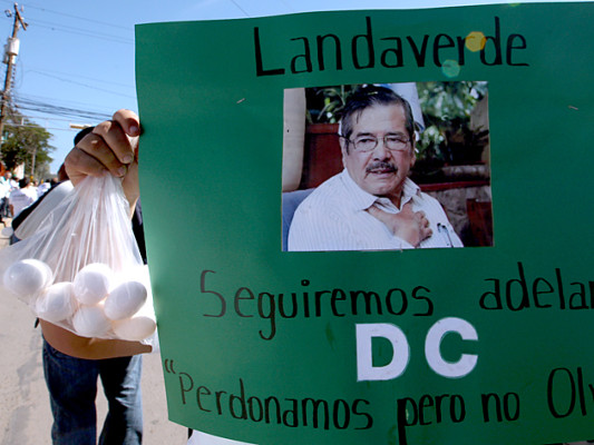 Piden justicia por crimen de Alfredo Landaverde