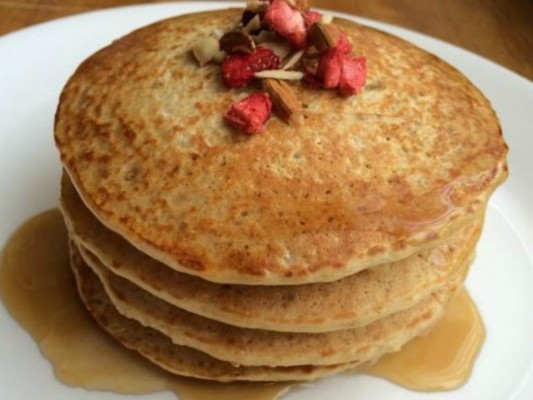 Receta sin harina: panqueques de avena ricos y saludables