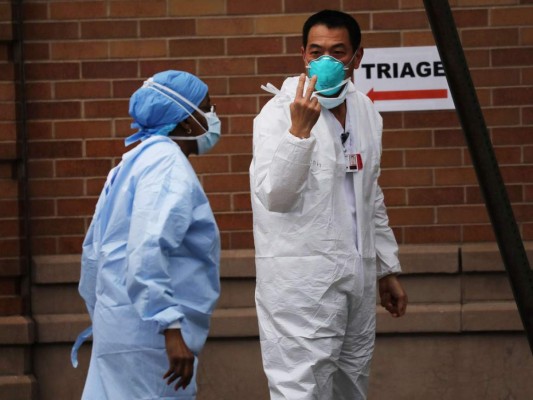 Epidemia de Covid-19 entró en curva descendente en estado de Nueva York