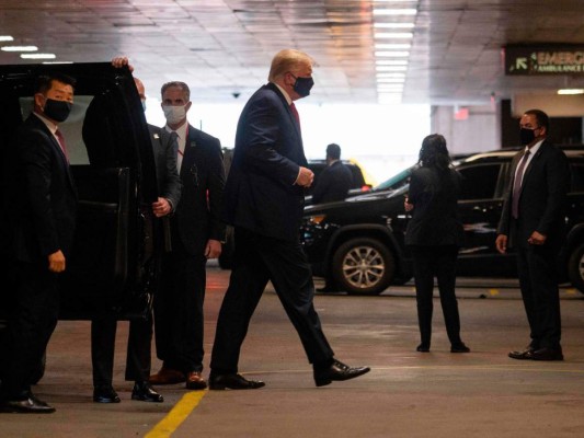 Presidente Trump visita a su hermano Robert hospitalizado en Nueva York&nbsp;&nbsp;