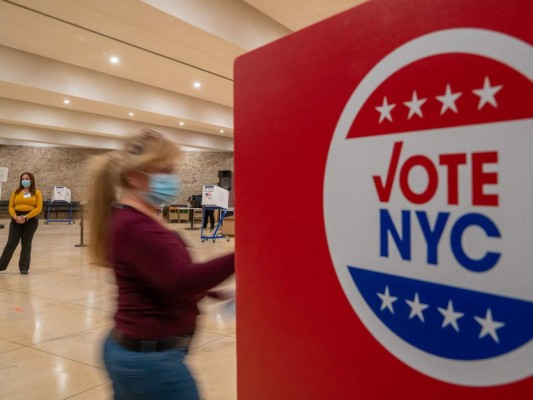 Las imágenes del ambiente electoral en Estados Unidos