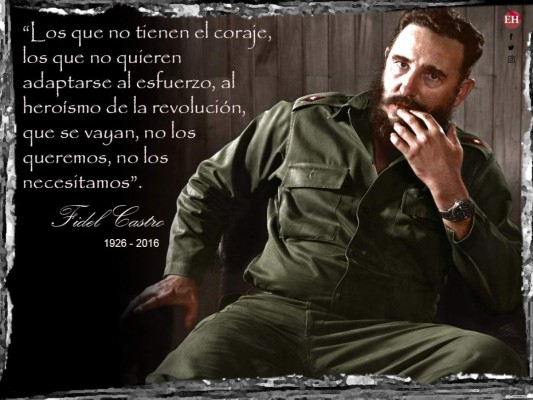 Las frases más célebres de Fidel Castro &nbsp;&nbsp;&nbsp;