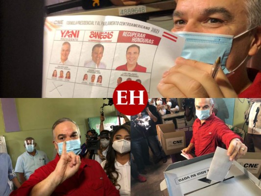 Entre empujones y cámaras, Yani Rosenthal ejerció el voto junto a toda su familia (FOTOS)