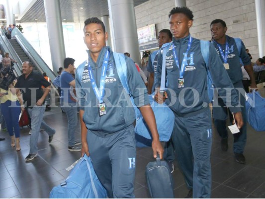 Selección Sub-20 es recibida con fiesta en la capital