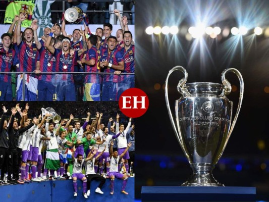 Los clubes que tienen más copas de Champions en su vitrina