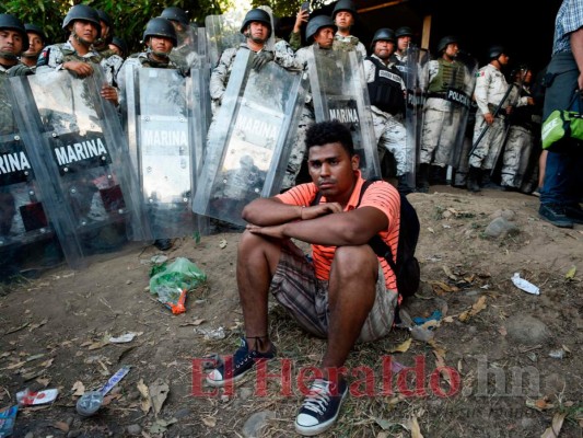 México despliega control de seguridad ante llegada de caravana migrante&nbsp;&nbsp;