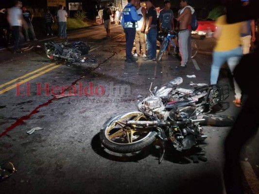 FOTOS: Así quedó la trágica escena de accidente en el sur de Honduras