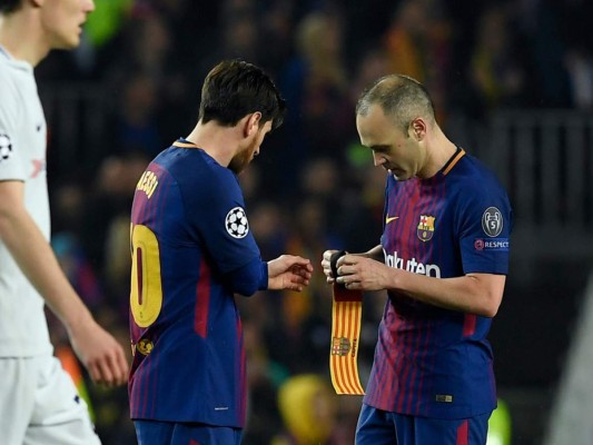 Andrés Iniesta se deshace en elogios para su compañero del FC Barcelona, Leo Messi