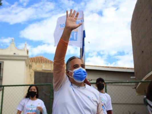 Candidatos a diputados del Partido Salvador de Honduras con más votos en Francisco Morazán