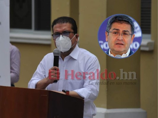 Presidente Hernández tiene neumonía por covid-19 y Primera Dama es asintomática