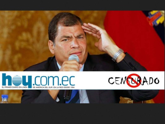 Autoritarismo anti libertad de prensa impulsó cierre de diario Hoy en Ecuador