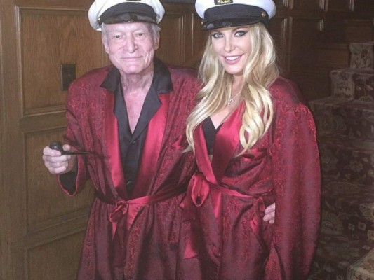 Desde 2012, Hugh Hefner habia contraído matrimonio con la playmate Crystal Harris. Foto: Facebook