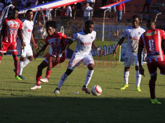 Olimpia acabó con sequía de goles y venció 1-0 al Vida en el estadio Municipal Ceibeño