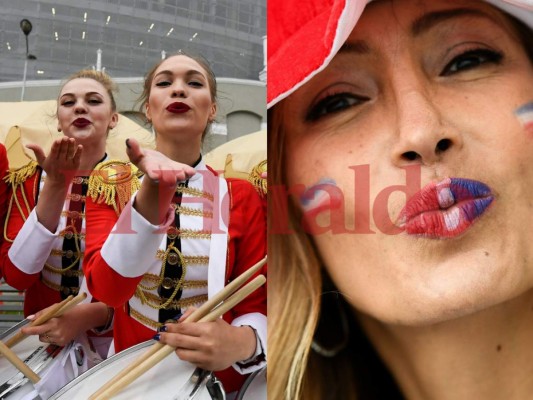 Las guapas mujeres que encienden el partido entre Francia vs. Perú