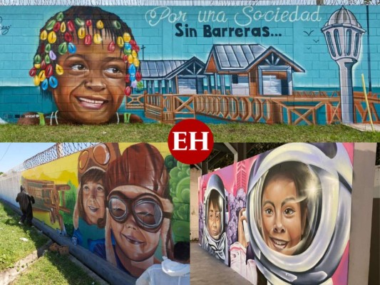 Con grafitis, jóvenes promueven valores positivos y descubren amor por el arte