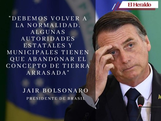 Las desafortunadas frases de Jair Bolsonaro sobre el coronavirus